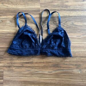 Victoria's Secret Midnight Blue Lace Bralette